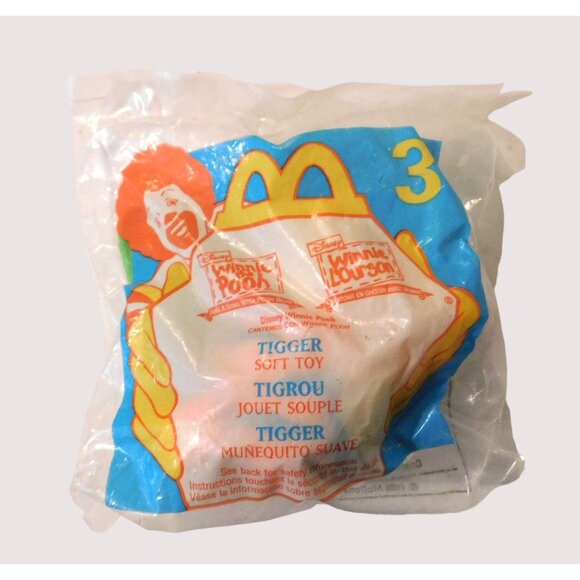 Vintage 1999 McDonalds Disney Tigger Happy Meal Toy Winnie the Pooh Sealed - Picture 1 of 4